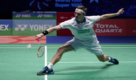 (Foto: pemain Tunggal putra Denmark, Viktor Axelsen)