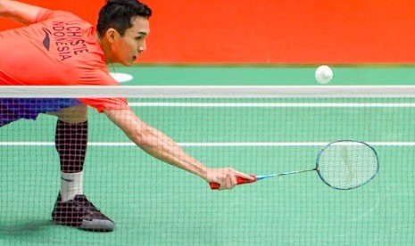 Pebulu tangkis tunggal putra Indonesia, Jonatan Christie.