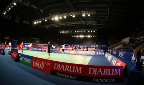 Turnamen BCA Indonesia Open 2016 yang digelar di Istora Senayan, Jakarta, pada 30 Mei-5 Juni 2016.