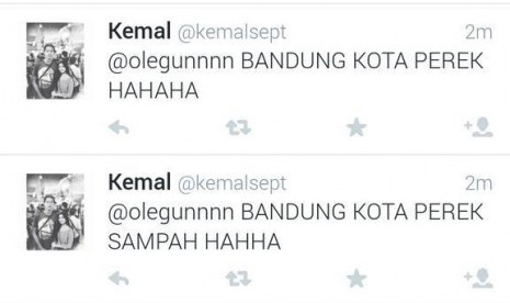 Twiiter penghinaan @kemalsept