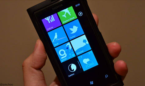 Twitter di Windows Phone 8. 