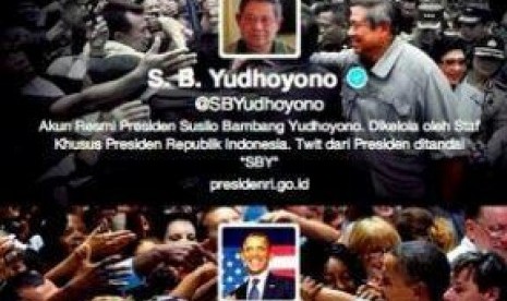 Twitter SBY dan Barack Obama