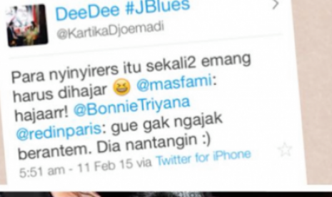 Twitwar @redinparis dan @panca66