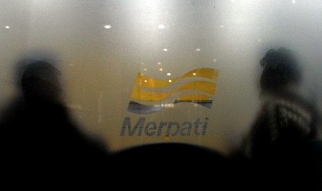 Logo of Merpati (illustration)  