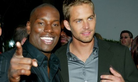 Tyerese Gibson (kiri) dan Paul Walker