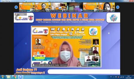 UBSI bekerja sama dengan Musyawarah Guru Mata Pelajaran (MGMP) Bahasa Inggris kota Depok menggelar webinar tentang perencanaan perangkat pembelajaran berbasis literasi.