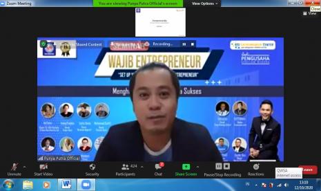 UBSI menggelar seminar entrepreneur secara online tanggal 12-22 Oktober 2020.