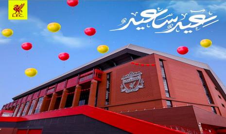 ucapan selamat idul fitri dari liverpool