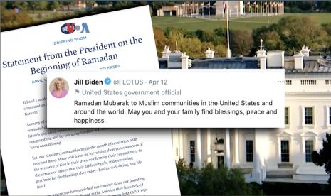 Ucapan selamat Ramadhan dari Pemerintah Amerika Serikat.