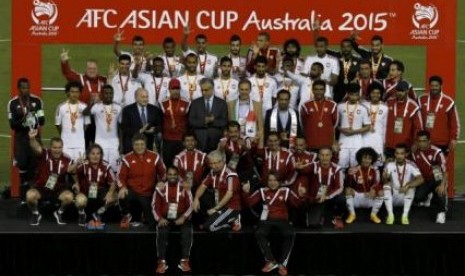 UEA Peringkat Ketiga Piala Asia 2015