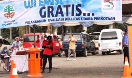 Uji Emisi Gratis Oleh Kementerian Lingkungan Hidup