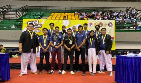 UKM Taekwondo dari Universitas Amikom Yogyakarta turut mengikuti turnamen Dbon Taekwondo Championship di GOR Amongrogo. Amikom menurunkan 12 atlet-atlet senior, berhasil menyabet enam medali emas dan enam medali perak.  Selain itu, mereka juga menyabet tiga medali emas dan satu medali perak kategori poomsae senior, serta tiga medali emas dan lima medali perak untuk kategori kyorugi senior.