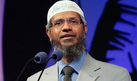 Ulama asal India Zakir Naik.