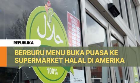 Ummah Market jadi tujuan muslim Amerika dalam mencari menu berbuka puasa.