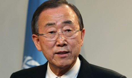 UN chief Ban Ki-moon (file photo)  