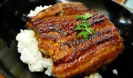 Unagi, salah satu makanan khas Jepang.