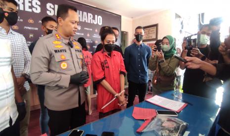 Ungkap kasus peredaran narkoba di Polres Sukoharjo, Kamis (6/10/2022).