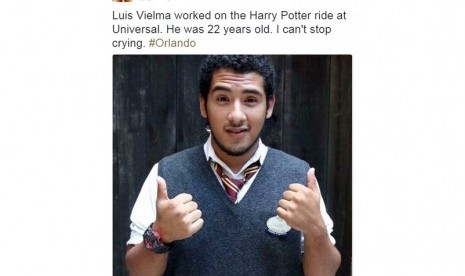 Ungkapan kesedihan JK Rowling di akun media sosialnya atas kematian salah satu kru Harry Potter