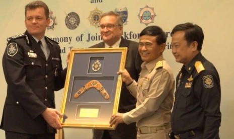 Unit gabungan Thailand-Australia terbentuk setelah peluncuran operasi serupa di Cina.