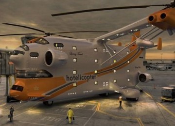 Unit Helikopter di pabrik Boeing