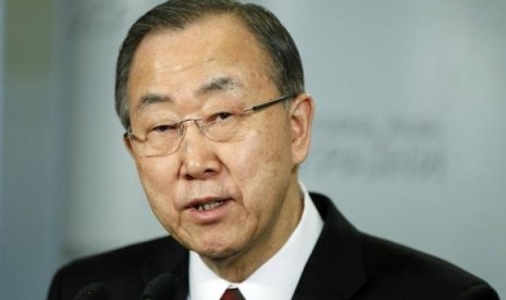 United Nations Secretary General Ban Ki-moon (file)