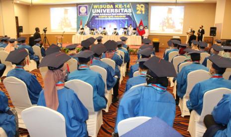 Univeritas BSI Kampus Kota Sukabumi akan menggelar wisuda ke-15. Untuk wisuda tahun ini dilaksanakan secara offline dengan tetap menerapkan protokol kesehatan, untuk pelaksanaan wisuda sendiri dilaksanakan di hotel Horison Sukabumi, Kamis (1/12) yang akan datang.