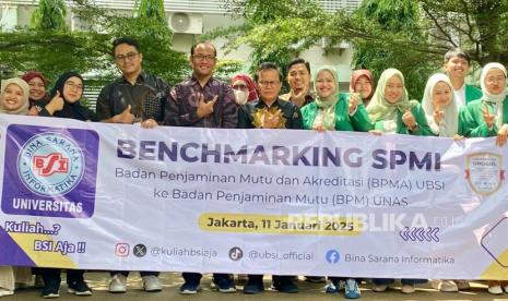 Universitas Bina Sarana Informatika (UBSI) kembali menunjukkan komitmennya dalam mengimplementasikan Sistem Penjaminan Mutu Internal (SPMI) berbasis risiko melalui kegiatan benchmarking bersama Universitas Nasional (UNAS). 