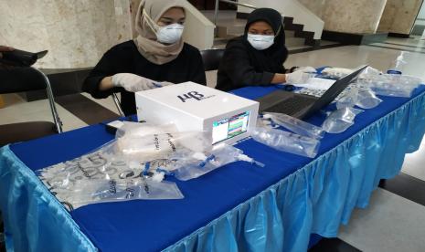 Universitas Brawijaya (UB) menerapkan screening Covid-19 dengan menggunakan alat UBreath. 