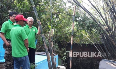 Universitas Brawijaya  (UB) meresmikan kampung biogas di Sanan, Kota Malang, Selasa  (13/2).