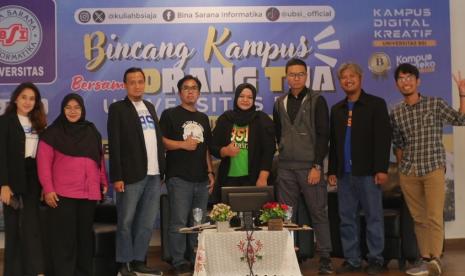 Universitas BSI (Bina Sarana Informatika) Kampus BSD bikin gebrakan dengan acara Bincang Kampus Bersama Orang Tua (BKOT).