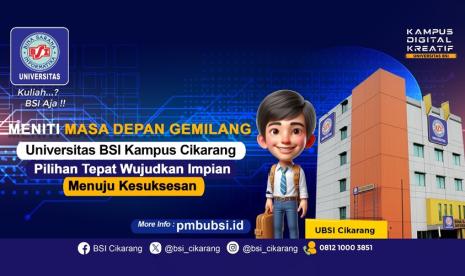 Universitas BSI (Bina Sarana Informatika) Kampus Cikarang menonjol sebagai pilihan utama bagi calon mahasiswa yang mencari pengalaman belajar berkualitas, inovatif, dan berprestasi.