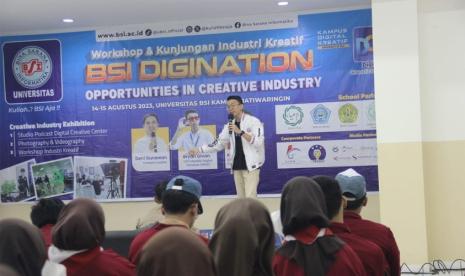 Universitas BSI (Bina Sarana Informatika) Kampus Karawang Gelar Bincang Kampus Bersama Orang Tua (BKOT) dengan Tema “Expolre Your Creativity”. 