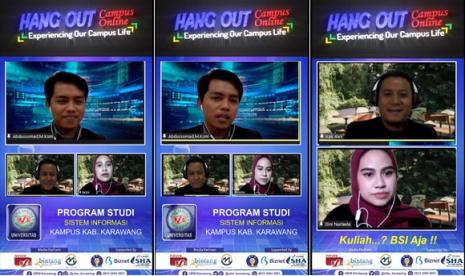 Universitas BSI (Bina Sarana Informatika) kampus Karawang yang menampilkan acara menarik, yaitu Hangout Campus dengan tajuk ‘Experiencing Our Campus Life’.