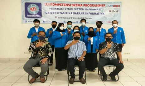 Universitas BSI (Bina Sarana Informatika) kampus Pemuda, Rawamangun, Jakarta Timur mengadakan Program Sertifikasi Kompetensi yang diselenggarakan pada Rabu (2/2).