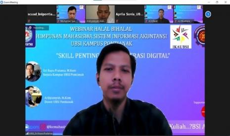 Universitas BSI (Bina Sarana Informatika) Kampus Pontianak bekerja sama dengan Himpunan Mahasiswa Sistem Informasi Akuntansi (Himasa) Kampus Pontianak dan Ikatan Alumni Universitas BSI (Ikaubsi) langsungkan halal bihalal.