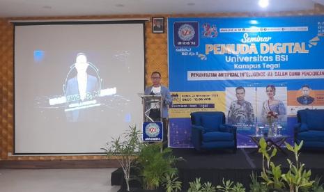 Universitas BSI (Bina Sarana Informatika) kampus Tegal menyelenggarakan Seminar Pemuda Digital di Premiere Hotel, Tegal, Jawa Tengah, pada Kamis (2/11). Acara ini bertemakan Pemanfaatan Artificial Intelligence (AI) Dalam Dunia Pendidikan. Dalam seminar ini, Yayasan BSI juga membagikan informasi terkait Beasiswa yang tersedia di Universitas BSI sebagai Kampus Digital Kreatif.