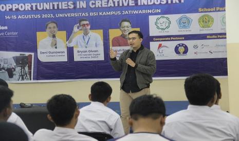 Universitas BSI (Bina Sarana Informatika) sebagai Kampus Digital Kreatif berkolaborasi dengan Digital Crereative Center (DCC) atau Lab-Alfa 1 sukses menyelenggarakan kegiatan BSI Digination