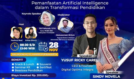 Universitas BSI Cikampek siap gelar Seminar Pemuda Digital.