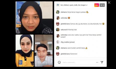 Universitas BSI kampus Cilebut gelar Hangout Campus pada Rabu (7/12/2022).