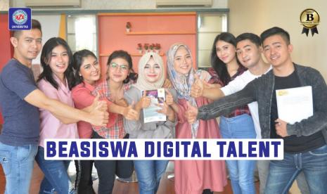 Universitas BSI kampus Pontianak, memberikan beasiswa untuk para digital talent.