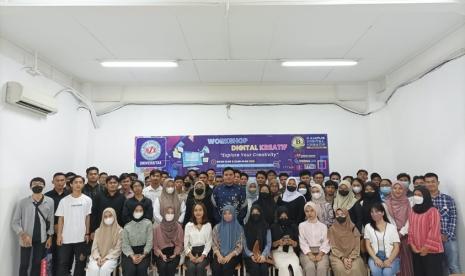 Universitas BSI mengadakan Workshop Digital Kreatif bertemakan AI sebagai acara pembuka sebelum perkuliahan dimulai pada September 2024.