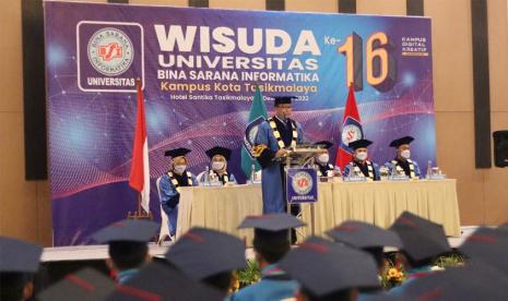 Universitas BSI Tasikmalaya siap menggelar acara wisuda ke 17 di Hotel Aston Inn.