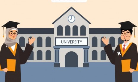 Universitas di masa peradaban Islam (ilustrasi).