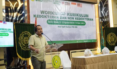 Universitas Muhammadiyah Jakarta (UMJ) melaksanakan Workshop Kurikulum Kedokteran dan Non Kedokteran bersama TBA Capital Malaysia di Gedung Fakultas Kedokteran dan Kesehatan (FKK) UMJ.