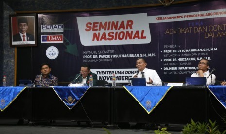 Universitas Muhammadiyah Malang (UMM) belum lama ini membahas perihal advokat dan Contempt of Court dalam RUU KUHP. 