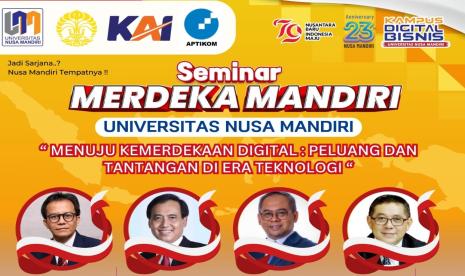 Universitas Nusa Mandiri (UNM) kampus Margonda akan menyelenggarakan acara besar bertajuk 