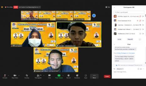 Universitas Nusa Manditi (UNM) menggelar webinar yang mengusung tema Create Your Strategy Power With Business Model Canvas (BMC) pada Rabu (22/9).