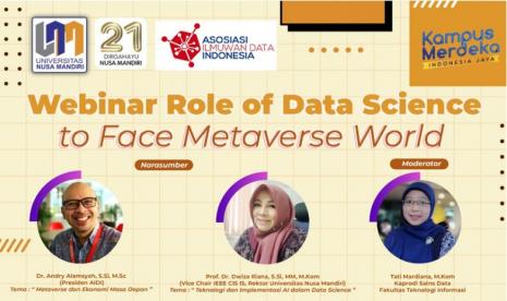 UNM melalui Fakultas Teknologi Informasi akan menggelar webinar Literasi Data.