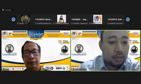 UNM sukses menggelar Webinar Penguatan Publikasi Ilmiah dan Manajemen Referensi pada Ahad (28/5/2023).