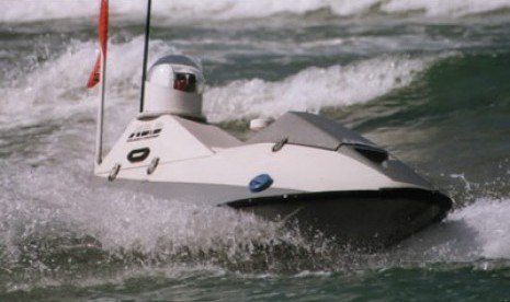 Unmanned surface vehicle (illustration)